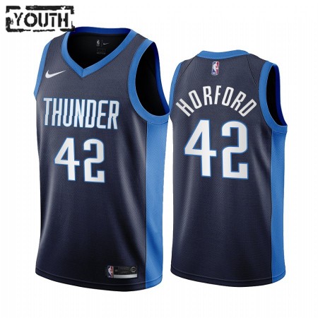 Dres Oklahoma City Thunder Al Horford 42 2020-21 Earned Edition Swingman - Dječji